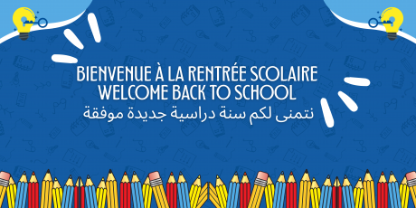 bienvenue à la rentrée scolaire